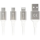  podatkovni kabel iz usb-a na microusb 2.0 / usb-c / lightning, 1,2 m | Shoptok.si