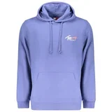 muški plavi zip-up sweatshirt
