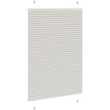 vidaXL Plisirana žaluzija svetlo siva 85x150 cm Širina tkanine 84,4 cm | Shoptok.si