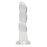 REALROCK Bulbous Dildo with Suction Cup 17cm Transparent Cijene
