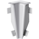 LOGOCLIC unutarnji kutnik za lajsne (Srebrne boje, 2 Kom., Prikladno za: Letvica K58 C) | shoptok.hr