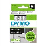 Dymo Traka D1 45010, 12 mm / 7 m (crna/prozirna), original | shoptok.hr