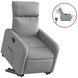 Maison Chic Električni naslanjač - Relax naslanjač s funkcijo vstajanja svetlo siv, (22061081) Cene
