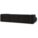 Bobochic Paris Crna kutna garnitura od bouclé tkanine (s lijevim kutom) Zephyr – | shoptok.hr
