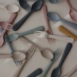 Mushie Silicone Feeding Spoons žličica Soft Lilac 2 kom | shoptok.hr