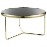  Stolić SCARLET - kaljeno staklo - crni/zlatni | shoptok.hr