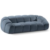 Micadoni Home Plava baršunasti sofa 254 cm Diana – | shoptok.hr