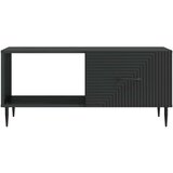  Klubska miza Črna 90 x 50 x 40 cm Inženirski les, (5000295374) | Shoptok.si