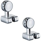 INF 2-delni ABS nosilec za tuš z dvojno sesalno oblogo, nastavljiv Silver, (5000158269) Cene