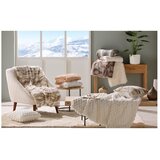 Douceur d intérieur Kremno bela odeja iz mikropliša 220x240 cm Frosty – | Shoptok.si