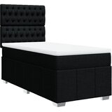  Box spring krevet s madracem crni 90x190 cm od tkanine | shoptok.hr