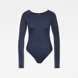 G-star Bodysuit - Melam boat slim body l\s blue