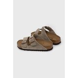 Birkenstock Natikače od brušene kože Arizona VL za žene, boja: siva, 51463 | shoptok.hr