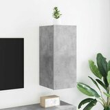 TV ormarić s LED svjetlima siva boja betona 30,5 x 35 x 70 cm | shoptok.hr