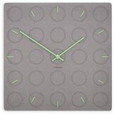Von Der Factory Zidni sat Luxhora Circula Light Grey 11 boja kazaljki Cijene