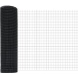 vidaXL zavareno žičano ogradivanje s 13 šiljaka Siva 0.8x25 m Čelik | shoptok.hr
