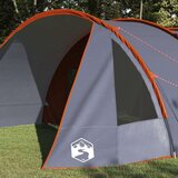  Tunelski šator za 6 osoba Siva i narančasta 890 x 470 x 220 cm | shoptok.hr