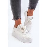 Boto Women's High Platform Sports Shoes White Bexley | Shoptok.si
