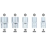 Einhell set nasadnih ključeva i bitova, 21/1, XS-Box | shoptok.hr