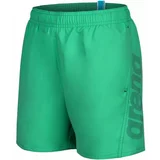 Arena FUNDAMENTALS LOGO JR BOXER Sportske kratke hlače za dječake, zelena, veličina