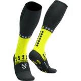 Čarape Compressport Full Socks Winter Run Black/Safe Yellow - T1 | shoptok.hr
