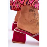 S. BARSKI Suede High Heel Slippers S.Barski | Shoptok.si