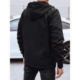 DStreet Men's transitional softshell jacket with hood black | Shoptok.si
