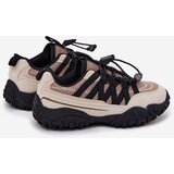 Boto Kids Sneakers With Drawstring Beige Nanelita | ePonuda.com