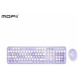 MOFII wl sweet retro set tastatura i miš u ljubičastoj boji Cene