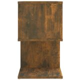  Noćni ormarići 2 kom boja dimljenog hrasta 50x30x51 5 cm drveni | shoptok.hr