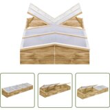  The Living Store Rastlinjak 2 kosa impregnirana borovina 200x50x35 cm - Rastlinjak, (21745042) | Shoptok.si
