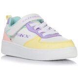 Skechers Tenisice svijetloplava / svijetložuta / roza / bijela | shoptok.hr