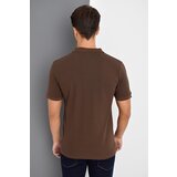 Dewberry Muška polo majica kratkih rukava T8561 braon | narandžasta | crna Dewberry Muška polo majica kratkih rukava T8561 braon | narandžasta | crna Slike