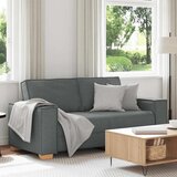  Dvosjed Sofa Tamno siva 180x78x84 cm Tkanina | shoptok.hr