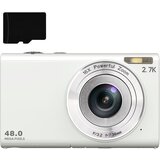 INF digitalni fotoaparat 48MP 2.7K fhd 16X digitalni zoom, spletna kamera, samodejno ostrenje white, (21266036) Cene