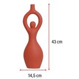 WALLXPERT keramička vaza lossin orange | ePonuda.com