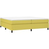  Box spring posteljni okvir zelen 200x200 cm blago, (20684460) | Shoptok.si