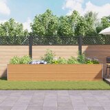  Povišena vrtna gredica 390 x 100 x 68 cm Cinkani čelik | shoptok.hr