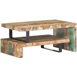 Furnova 2-delni komplet klubskih mizic trden predelan les, (21914872) | Shoptok.si