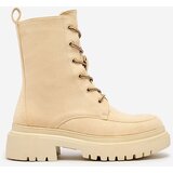 Resti Beige women's Cacava lace-up boots | ePonuda.com