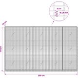  Gabion s žicom debljine 3,5 mm i mrežom 5x2,5 cm 250x20x150 cm | shoptok.hr