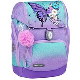 Belmil Ranac za školu Comfy Plus 405-73/P Serenity 27x19x36cm tirkiz ljubičasta leptir | Eponuda.com