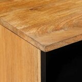 TV ormar Prirodna 100 x 33 5 x 46 cm Čvrsto drvo manga - Prirodna | shoptok.hr