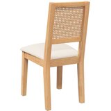  Blagovaonske stolice s jastucima 2 kom Puna drvena guma | shoptok.hr