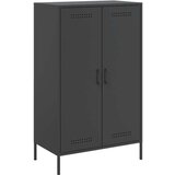 vidaXL Visoka komoda crna 68 x 39 x 113 cm čelična | shoptok.hr