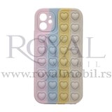 silikonska futrola bubble heart za iphone 12 pro max (6.7) No2 Cene