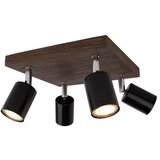  Spot-Light DO2910456 - Plafonsko spot svetlo MANARA 4xGU10/5W/230V borovina | Eponuda.com