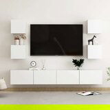  6-dijelni set TV ormarića bijeli od iverice | shoptok.hr
