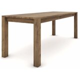  Hrastov stol 200 x 80 cm, grafit | shoptok.hr