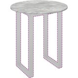  Gornji dio stola Beton siva Ø 60 x 1,5 cm Konstruirano drvo | Eponuda.com